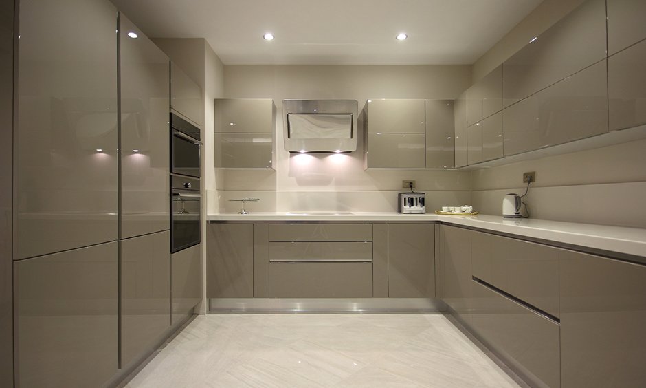 Glossy Finish Kitchen