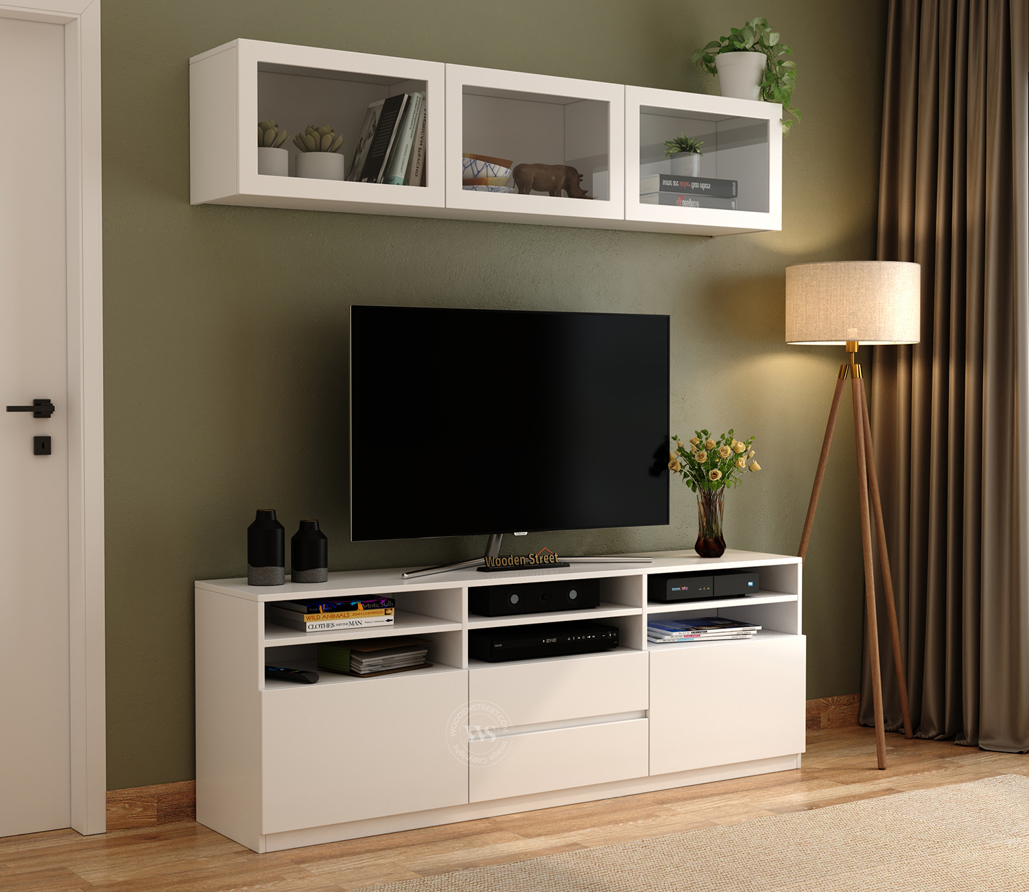TV Unit with Storage