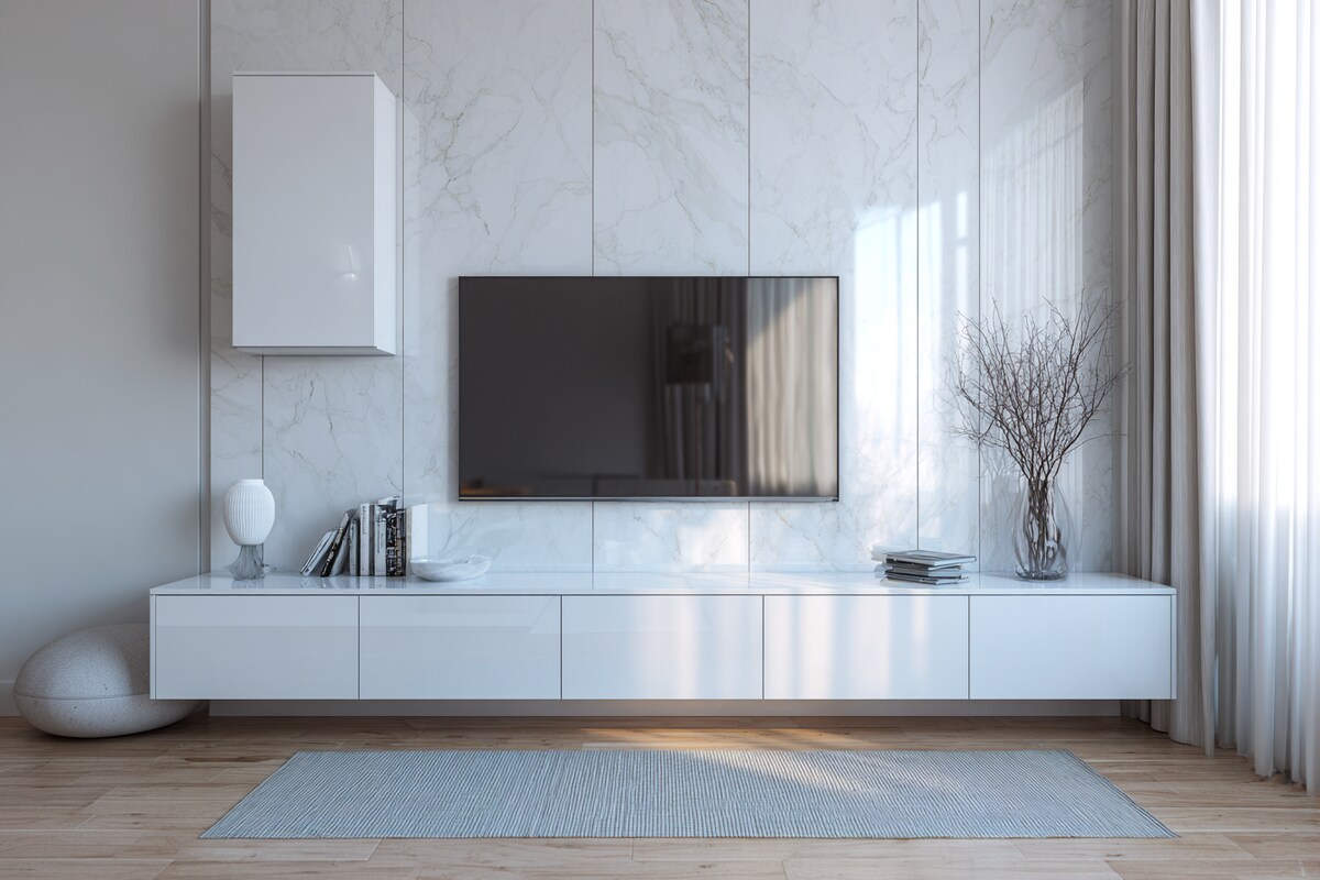 Glossy TV Unit
